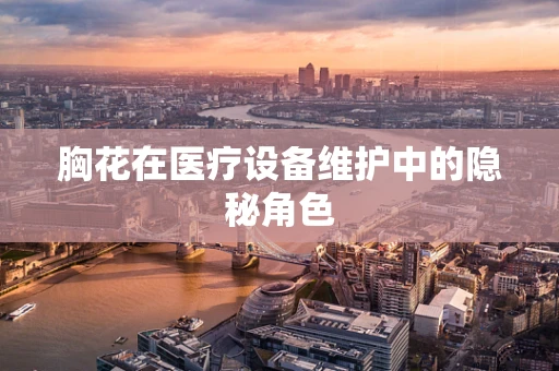 胸花在医疗设备维护中的隐秘角色