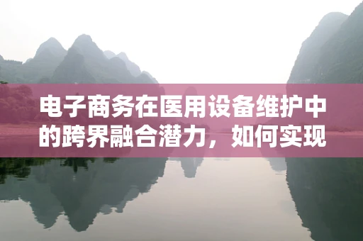 电子商务在医用设备维护中的跨界融合潜力，如何实现高效运维？