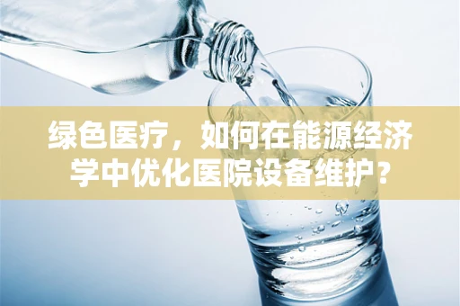绿色医疗，如何在能源经济学中优化医院设备维护？