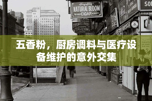 五香粉，厨房调料与医疗设备维护的意外交集