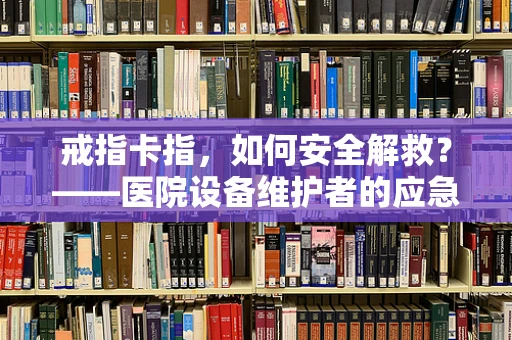 戒指卡指，如何安全解救？——医院设备维护者的应急指南