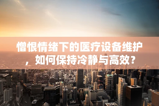 憎恨情绪下的医疗设备维护，如何保持冷静与高效？