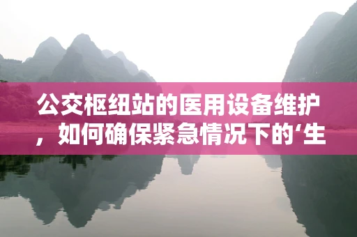 公交枢纽站的医用设备维护，如何确保紧急情况下的‘生命线’畅通无阻？
