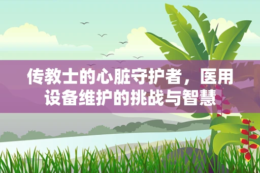 传教士的心脏守护者，医用设备维护的挑战与智慧