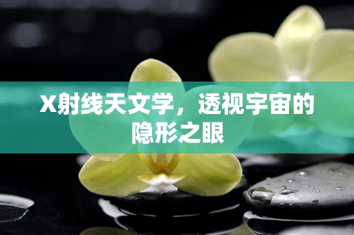 X射线天文学，透视宇宙的隐形之眼