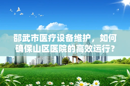 邵武市医疗设备维护，如何确保山区医院的高效运行？