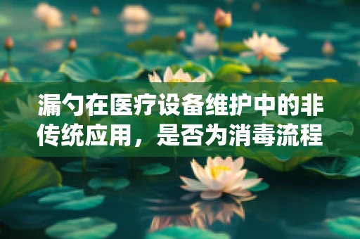 漏勺在医疗设备维护中的非传统应用，是否为消毒流程的巧妙工具？