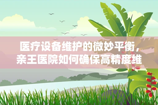 医疗设备维护的微妙平衡，亲王医院如何确保高精度维护？