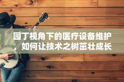 园丁视角下的医疗设备维护，如何让技术之树茁壮成长？