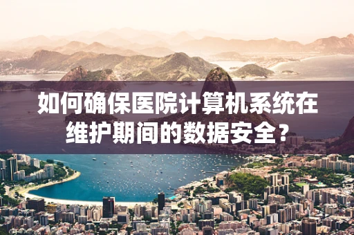 如何确保医院计算机系统在维护期间的数据安全？