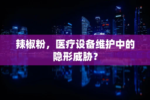 辣椒粉，医疗设备维护中的隐形威胁？