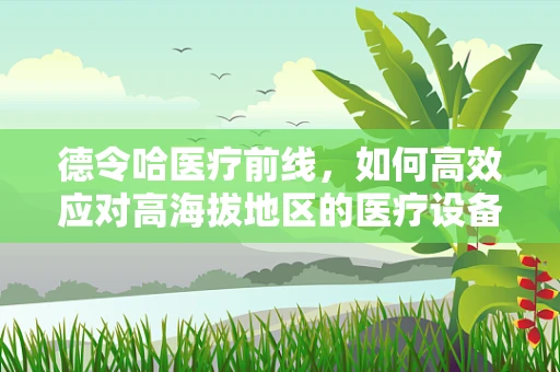 德令哈医疗前线，如何高效应对高海拔地区的医疗设备挑战？
