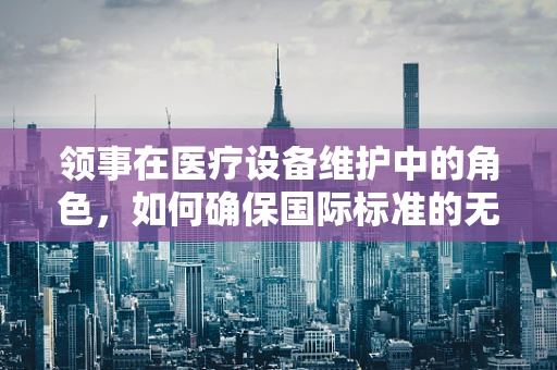 领事在医疗设备维护中的角色，如何确保国际标准的无缝对接？