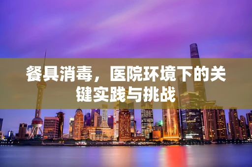 餐具消毒，医院环境下的关键实践与挑战