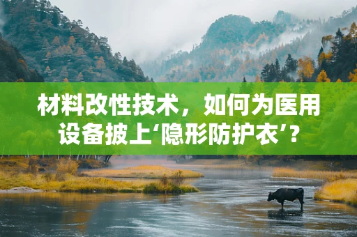 材料改性技术，如何为医用设备披上‘隐形防护衣’？