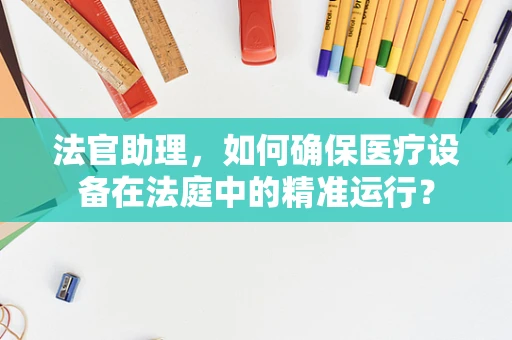 法官助理，如何确保医疗设备在法庭中的精准运行？