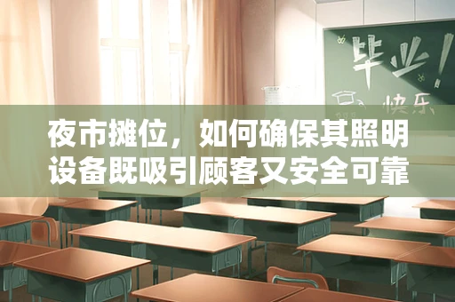 夜市摊位，如何确保其照明设备既吸引顾客又安全可靠？
