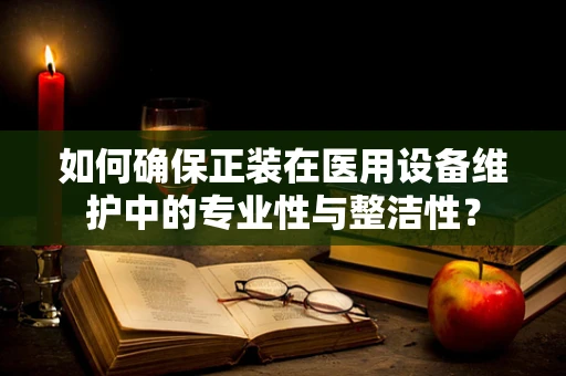 如何确保正装在医用设备维护中的专业性与整洁性？