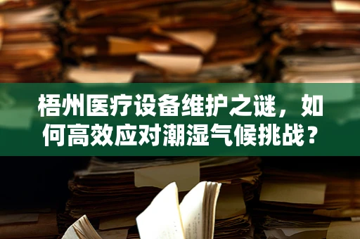 梧州医疗设备维护之谜，如何高效应对潮湿气候挑战？