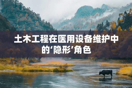 土木工程在医用设备维护中的‘隐形’角色