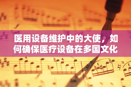 医用设备维护中的大使，如何确保医疗设备在多国文化背景下的顺畅运行？