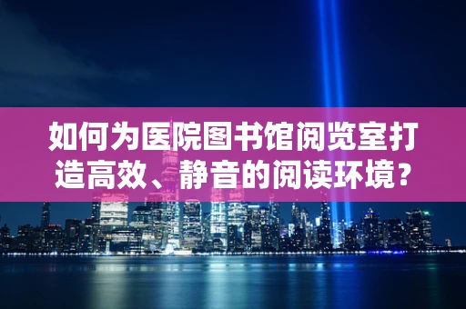 如何为医院图书馆阅览室打造高效、静音的阅读环境？