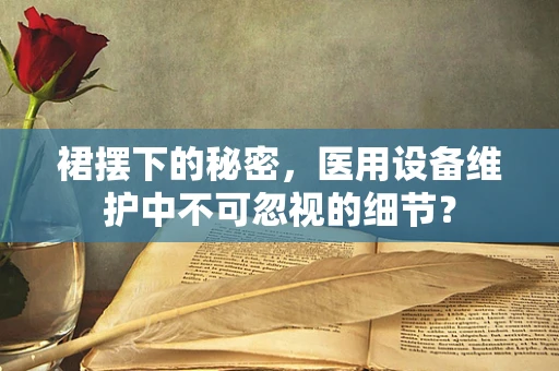 裙摆下的秘密，医用设备维护中不可忽视的细节？
