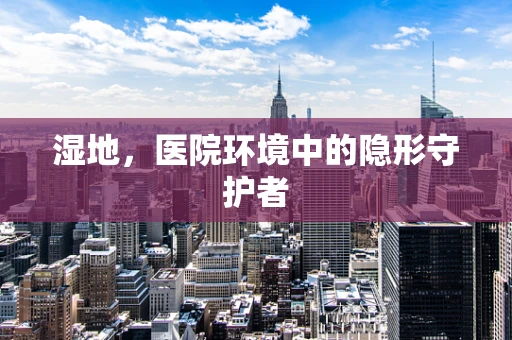 湿地，医院环境中的隐形守护者