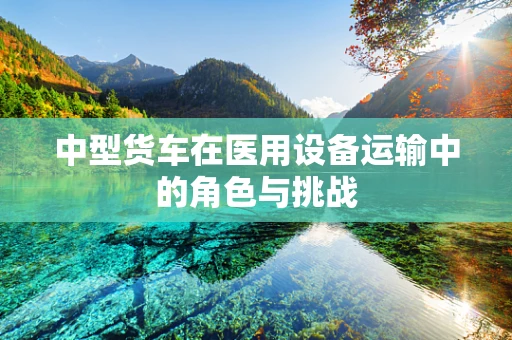 中型货车在医用设备运输中的角色与挑战